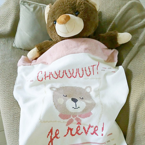 Plaid bébé ourson – Image 6