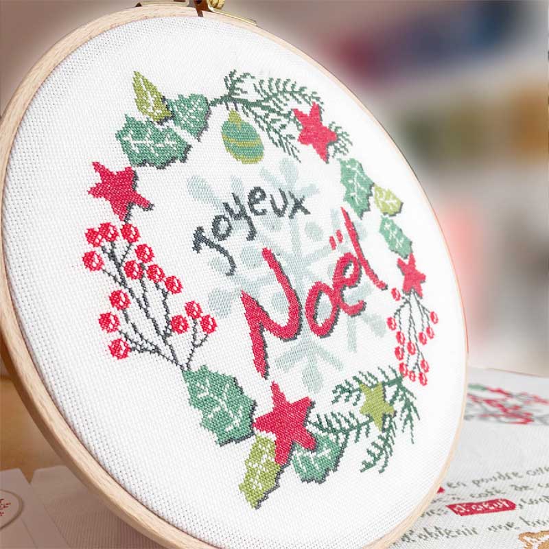 Couronne Joyeux Noël – Image 3